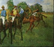 Edgar Degas Race Horses_a Norge oil painting reproduction